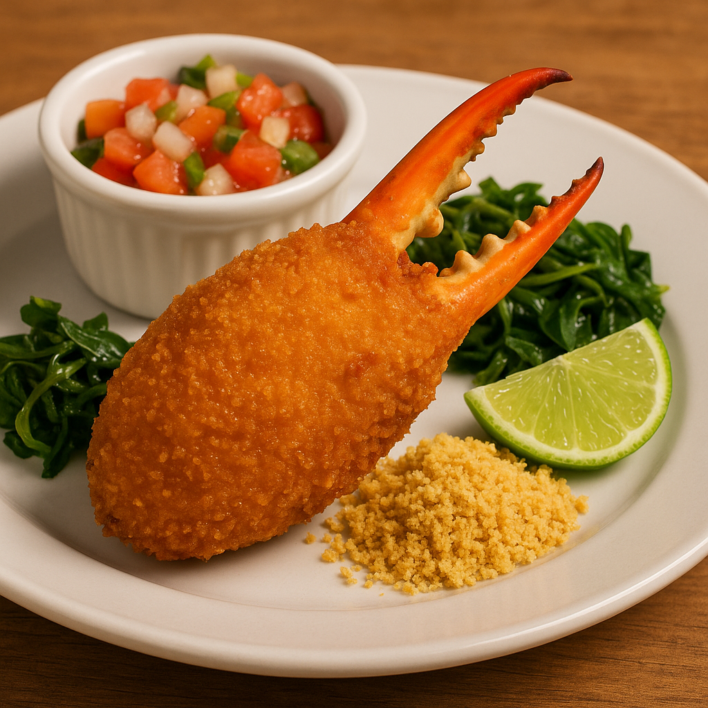 "Aprenda a fazer a tradicional Unha de Caranguejo paraense — um petisco crocante e recheado com o sabor autêntico da Amazônia. Receita completa, dicas e curiosidades no post!"